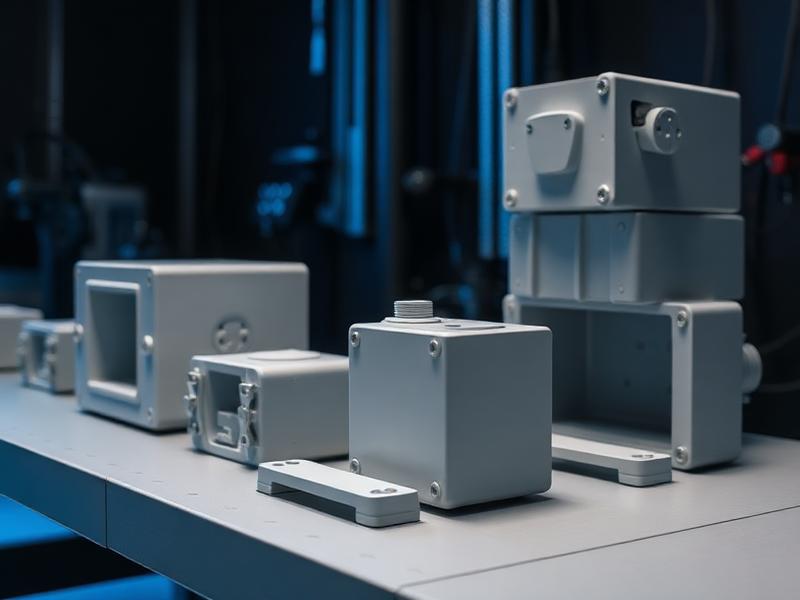 SLM 3D printed robotics brackets and electronics housings