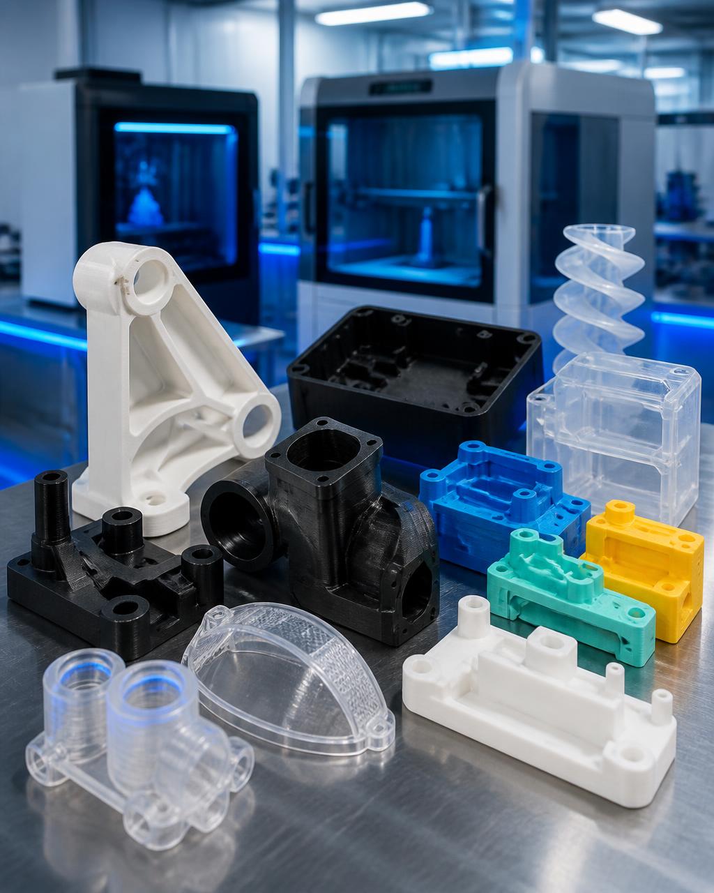 Functional 3D printed industrial components used across Australian manufacturing