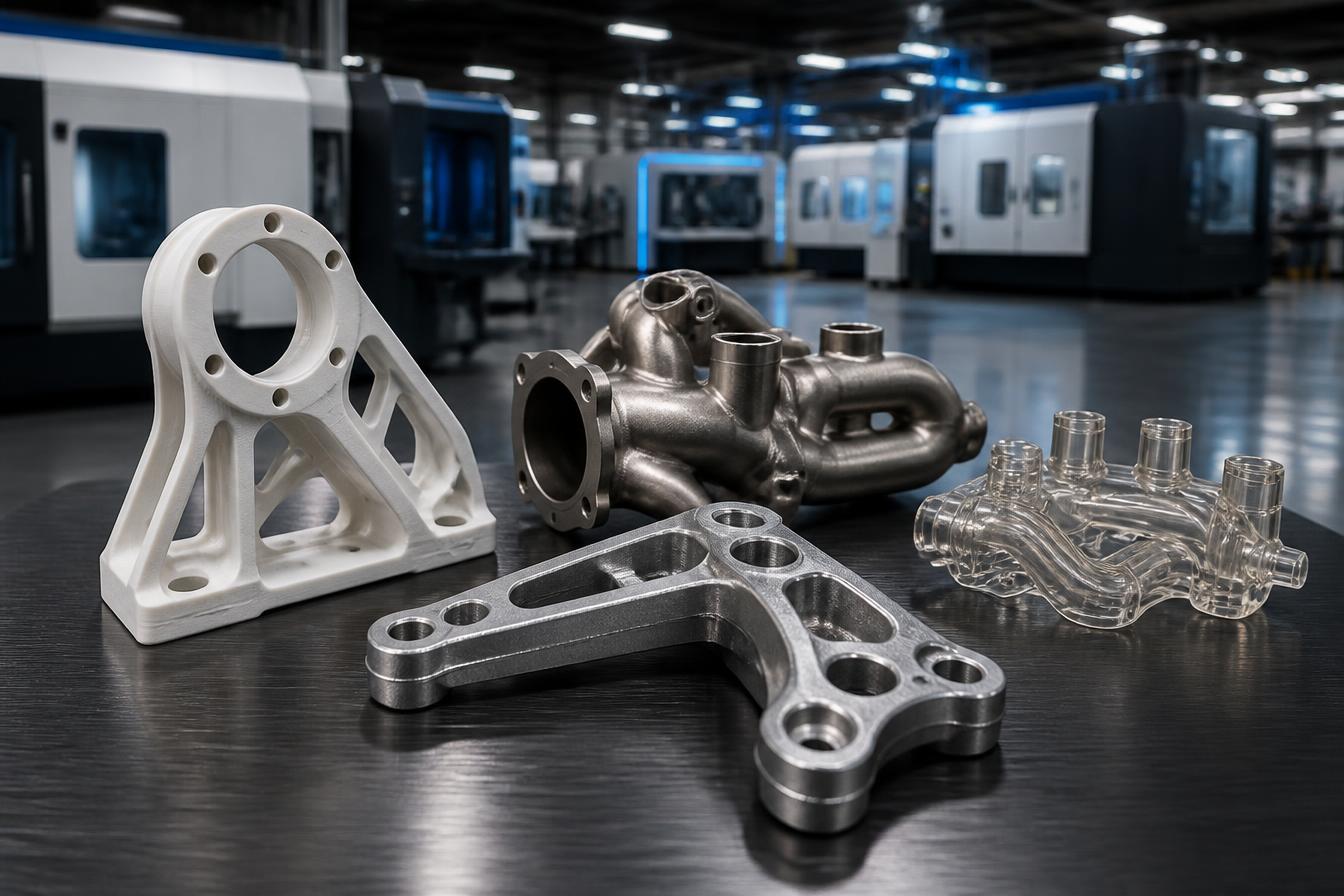Functional 3D printed industrial components used across Australian manufacturing
