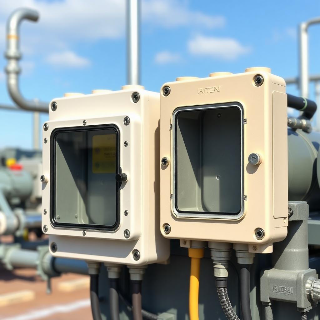 3D printed weatherproof electronic enclosures on industrial equipment