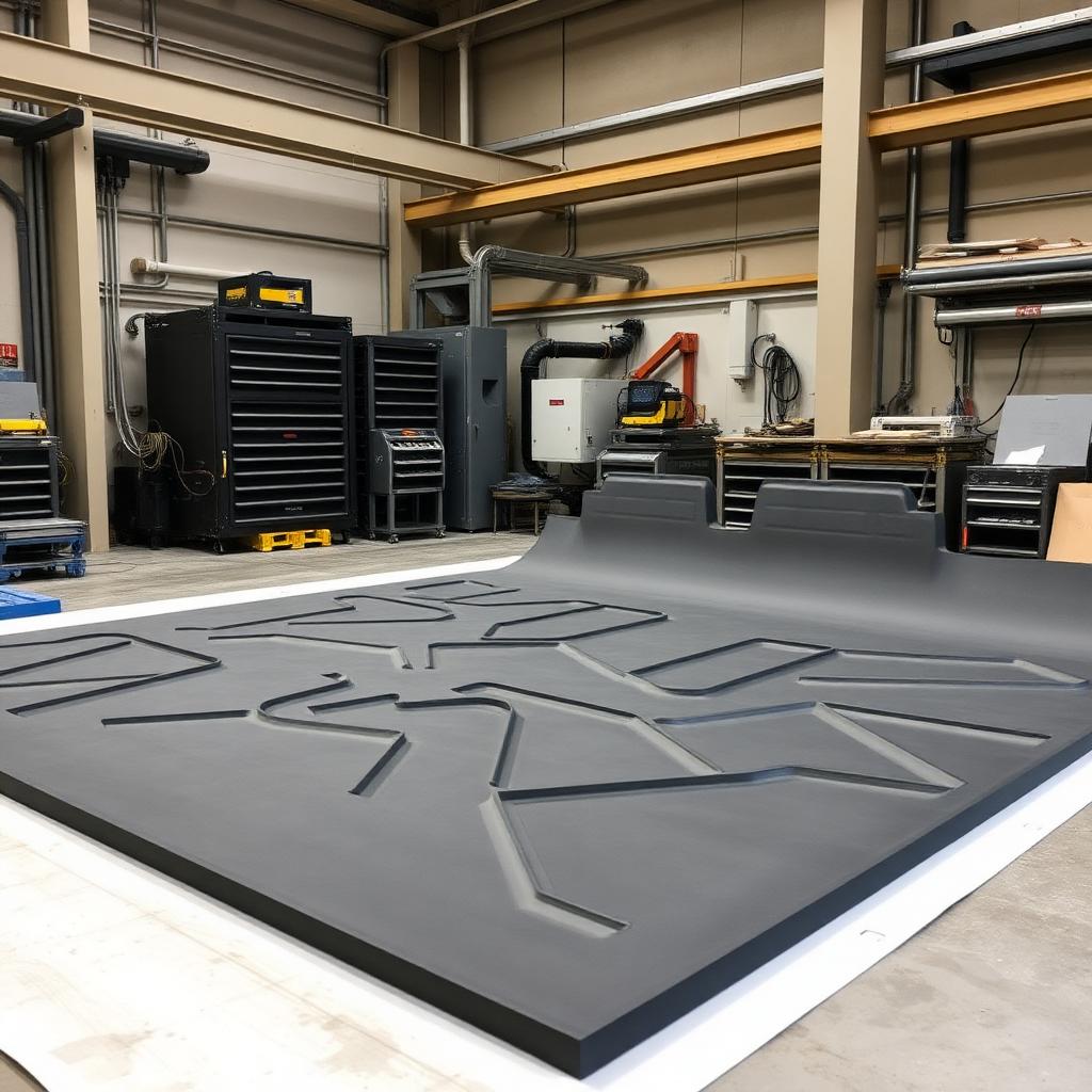 Large 3D printed tooling mould and vacuum forming pattern