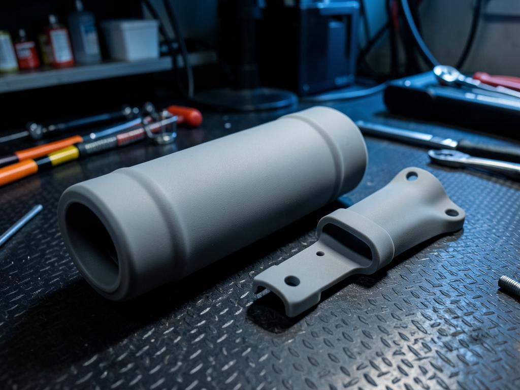 MJF 3D printed automotive and motorsport nylon components