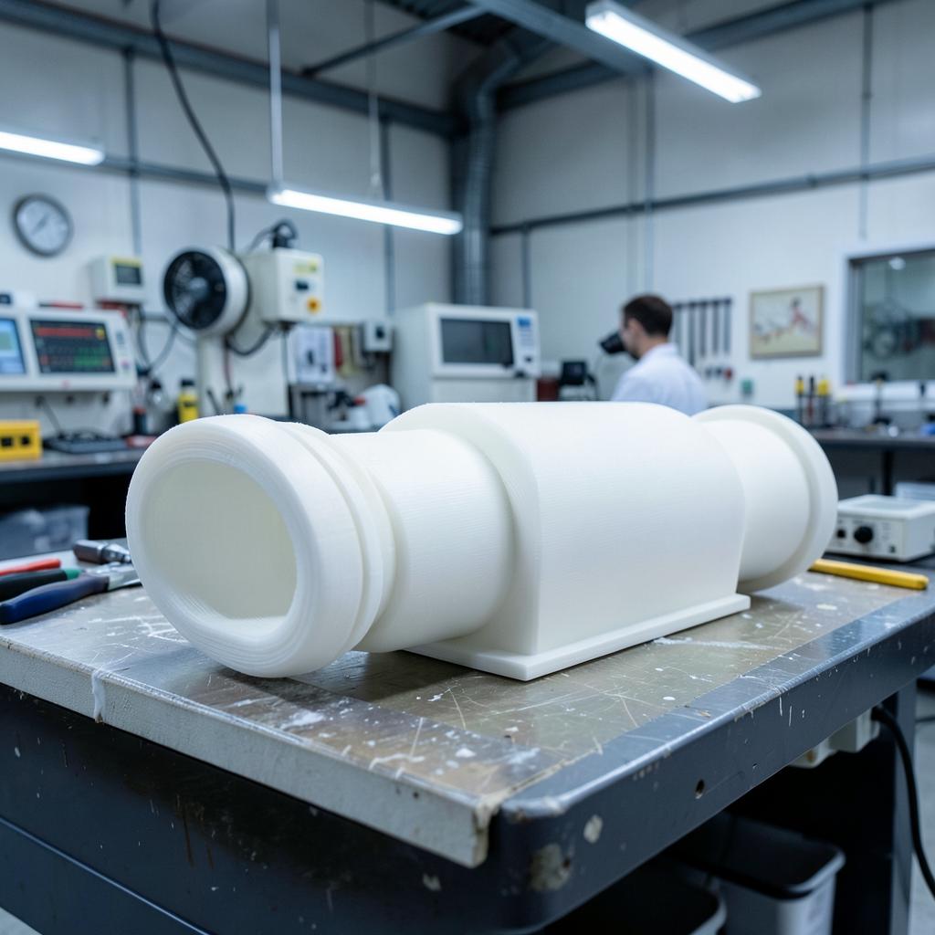 SLA 3D printed aerospace form-and-fit and fluid-flow visualisation models
