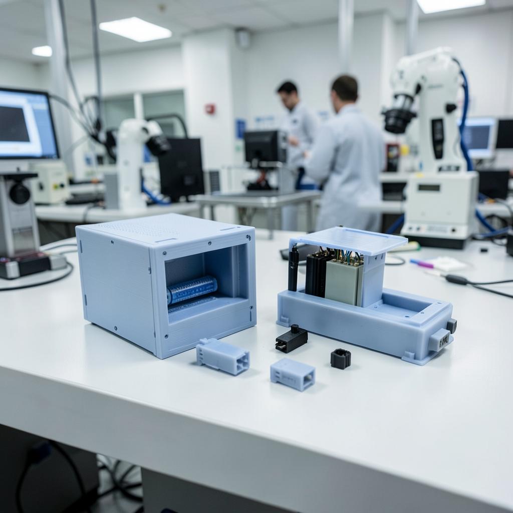 SLA 3D printed precision enclosures for robotics and electronics